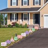 Big Dot of Happiness Pajama Slumber Party - Cloud, Pillow & Tent Lawn Decorations - Outdoor Girls Sleepover Birthday Party Yard Decorations - 10 Pc - 3 of 4