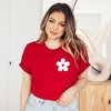 Simply Sage Market Women's Good Daze On My Mind Flowers Front and Back Design Short Sleeve Graphic Tee - 2 of 4