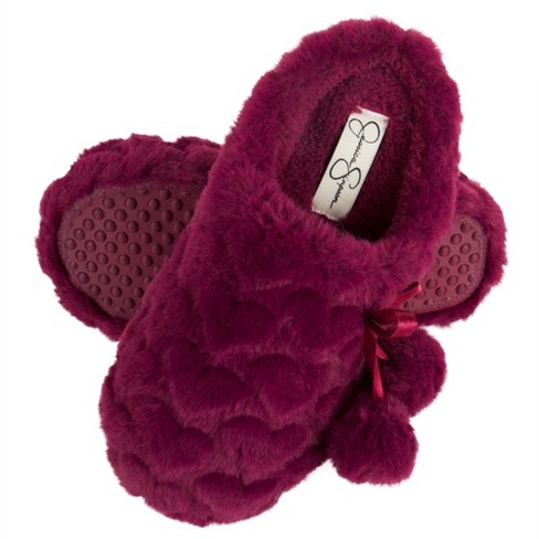 Jessica simpson purple slippers hot sale