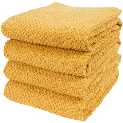 5pk Cotton Assorted Kitchen Towels Yellow - Threshold™