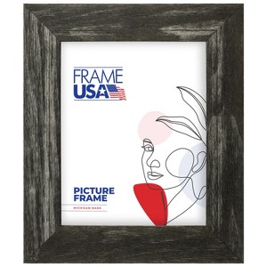 Farmhouse Barnwood Black Single Image Picture Frame - 1 of 3