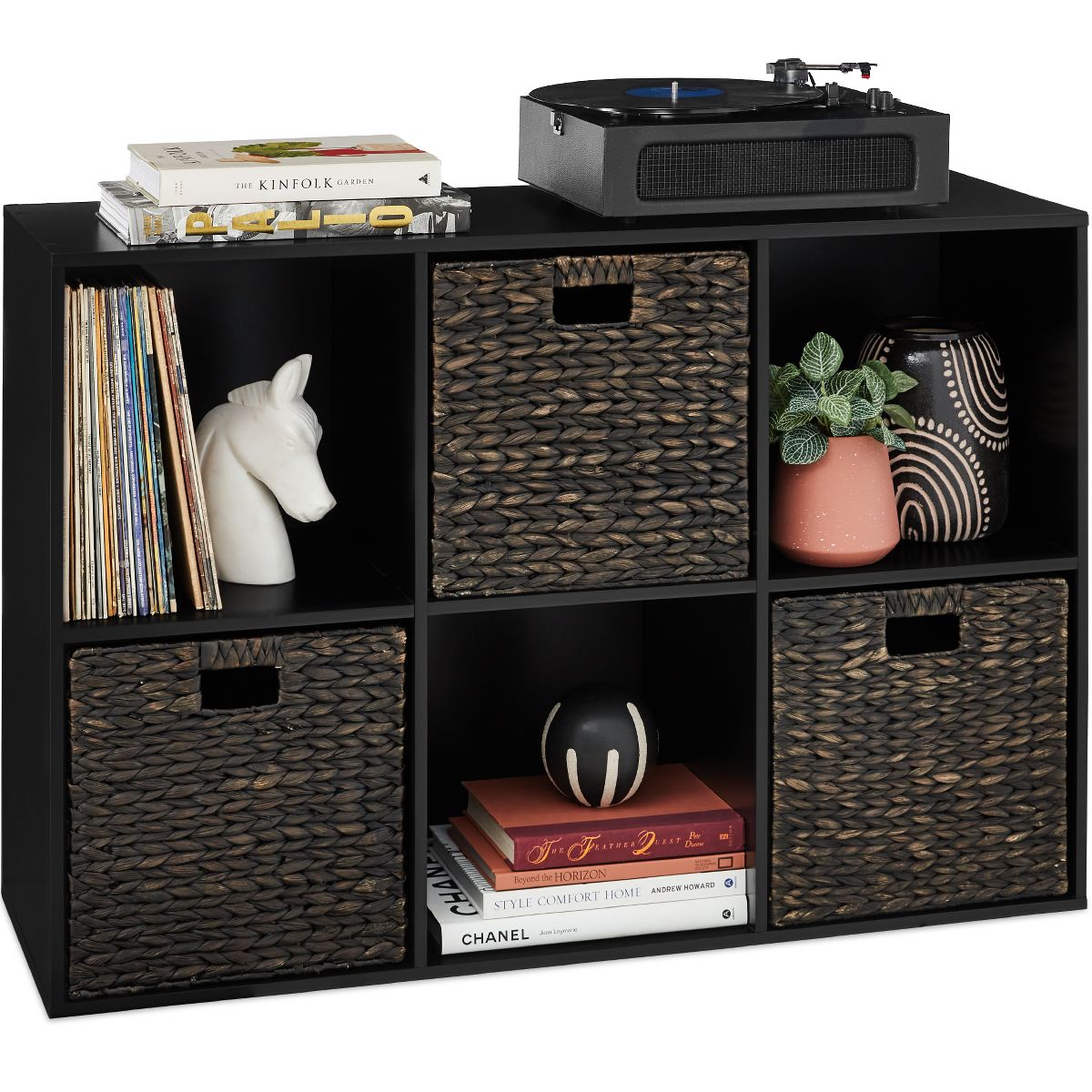 Best Choice Products Cube Bookshelf w/ Removable Back Panels