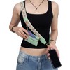 Universal Crossbody Strap for Phone Case with Zippered Pouch, Fashion Neck Lanyard, Detachable Wrist Strap, Compatible with iPhone 16 Pro Max, 15 Plus - 2 of 4