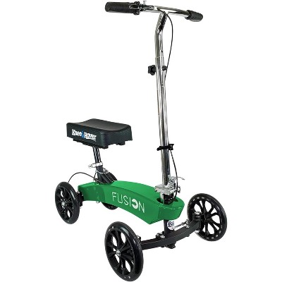 KneeRover Fusion Patented Knee Scooter Crutch Alternative with 4 Wheel Steering
