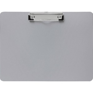 Business Source Clipboard Landscape Plastic 9-3/10"x12-1/5"x1/10" SR 49266 - 1 of 1