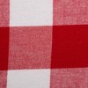 Dii Tango Red/White Buffalo Check Table Runner 14X72 - 3 of 4