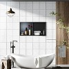 Stainless Steel Shower Niche, 12" X 12" No Tile Needed Recessed Shower Niche Shelf,Modern Wall Storage Niche for Bathroom Storage, Brushed - 3 of 4