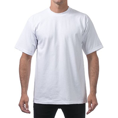 3 Pack Pro Club Men's Heavyweight Short Sleeve Crew Neck T-Shirts