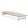 DOMETOUR Hargrove Outdoor Patio Aluminun Chaise Lounge, Outdoor Mesh Seat, 1PC - 4 of 4