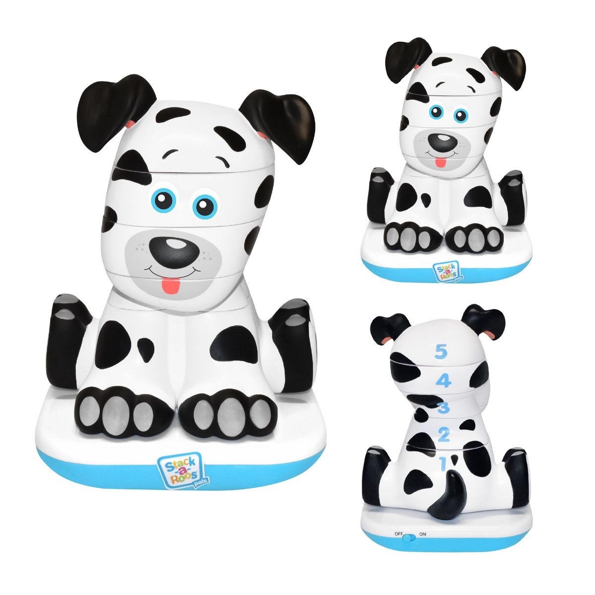 Stack-A-Roos Puppies Animal Stacking STEM Toy for Toddlers - Baby Puppy Dogs - thumbnail 5