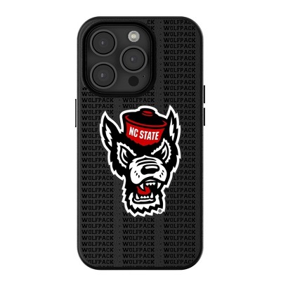 Keyscaper NCAA ACC Universities Text Backdrop MagSafe Compatible Cell Phone Case for Apple iPhone