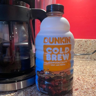 Dunkin Caramel Flavored Cold Brew Coffee Concentrate, 31 Oz