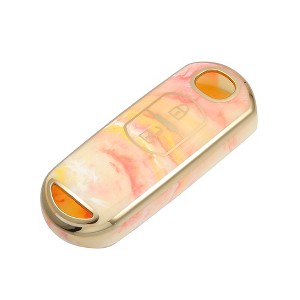 Unique Bargains Compatible 2 Button Car Key Fob Cover for Mazda CX-3 CX-4 1 Pc - 1 of 4