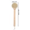 Unique Bargains Long Handle Bath Brush for Bathroom 15.94" Length Yellow 1 Pc - 4 of 4