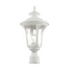 Livex Lighting Oxford 1 - Light Post Light in  Textured White - 4 of 4