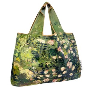 Wrapables Large Foldable Oil Painting Nylon Reusable Grocery Bag - 1 of 4