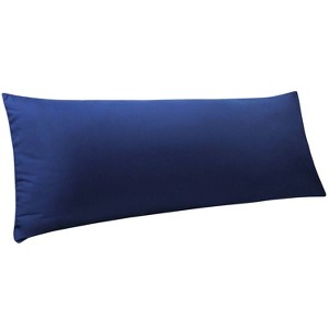 Brushed Microfiber Body Pillowcase, Super Soft Body Pillow Cover with Envelope Closure, 20x54 Inches - NTBAY - 1 of 4