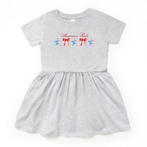 The Juniper Shop American Babe Star Bow Coquette  Toddler Dress - 1 of 4