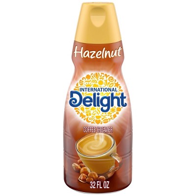International Delight Hazelnut Coffee Creamer - 1qt Bottle