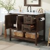 36" Farmhouse Bathroom Vanity with Sink Combo - 3 of 4