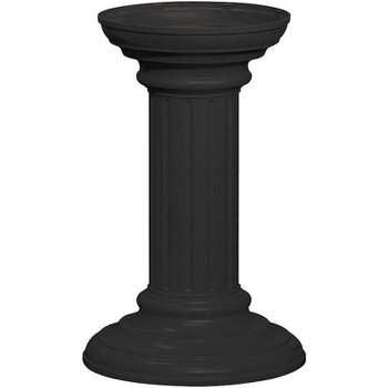 Salsbury Industries 3396BLK Regency Decorative Pedestal Cover Tall, Black
