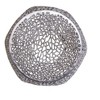 NicBex Modern 20" Round Aluminium Coffee Table with Hollow Design for Living Room and Bedroom - 4 of 4
