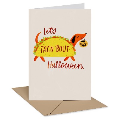 American Greeting Halloween Card Let's Taco 'Bout Halloween