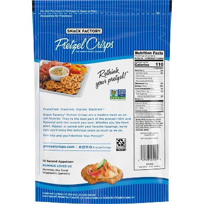 Snack Factory Original Pretzel Crisps - 14oz