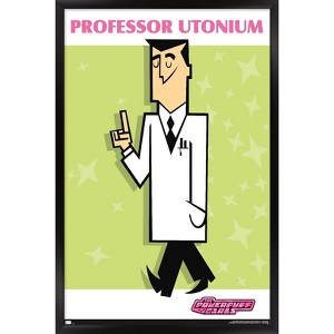 Trends International The Powerpuff Girls - Professor Utonium Framed Wall Poster Prints - 1 of 4