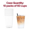 Smarty Had A Party 12 oz. Crystal Clear Plastic Party Cups - 500 pcs - 4 of 4