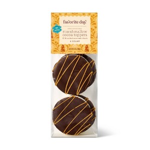 Christmas Dark Chocolaty Hot Cocoa Toppers with Salted Caramel - 2.4oz - Favorite Day™ - 1 of 3