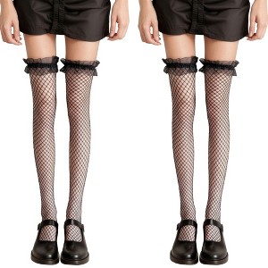 3 layed fish net buy 2 get 1 free! Accessorize Agoraphobix double layered torn fishnet tights 2 * Black / red These were sleeveless undershirts Brynje Wool Thermo Mesh "Fishnet"