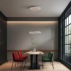 JONATHAN Y Jense 23.75" Minimalist Modern Metal Adjustable Dimmable Ring LED Pendant - 4 of 4
