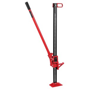 Utility Lift Farm Jacks, Tractor Jack, 7000 LBS Capacity Ratcheting Off Road Utility Jack, Anti-Slip Off-Road Recovery Tool, Safety Locking Pins - 1 of 4