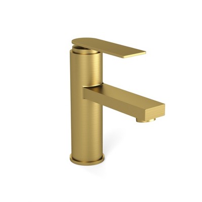 YAWWALK Single Handle Single Hole Bathroom Faucet with Valve