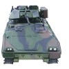 M2 Bradley Infantry Fighting Vehicle Tank "United States Army" Three-Tone Camouflage 1/72 Diecast Model - 3 of 4