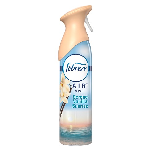 Febreze Plug Air Freshener Serene Vanilla Sunrise, (2) 0.87 oz. Oil Re