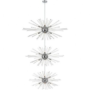 Elegant Lighting Sienna 30 - Light Chandelier in  Chrome - 1 of 1