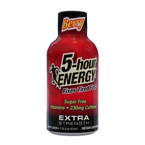 5 Hour Energy Shot Extra Strength - Berry - Single Shot : Target