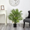 HomeStock  3 ft. Artificial Palm Tree in Pot for Indoor/Outdoor - 2 of 4