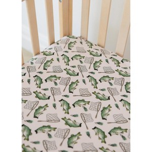 Crib Sheet | Gone Fishin' | Charlie Lou Baby - 1 of 4