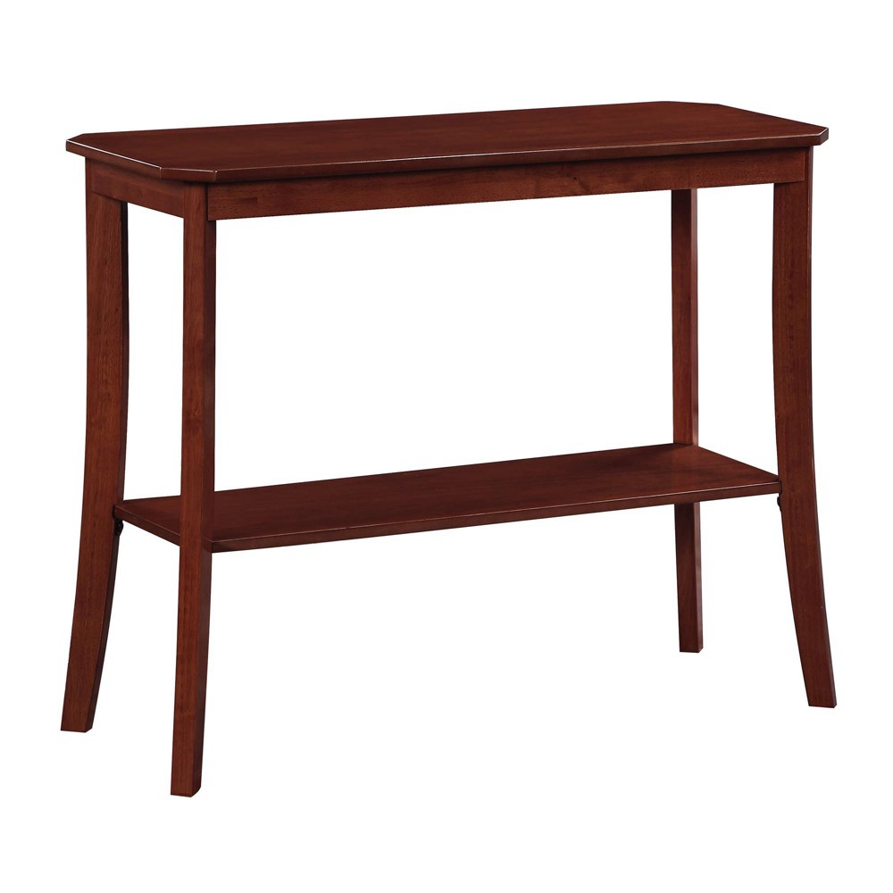 Photos - Coffee Table Designs2Go Baja Console Table Mahogany - Breighton Home