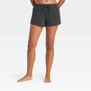 Women's Beautifully Soft Fleece Lounge Jogger Pants - Stars Above™ Charcoal  Black L : Target