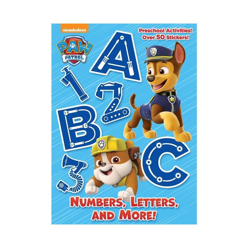 Numbers, Letters, and More! (Paw Patrol) - by  Golden Books (Paperback), 1 of 2