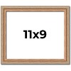 PosterPalooza | Photo Size Deco Brown Picture Frame - UV Acrylic, Foam Board Backing, Hanging Hardware - 2 of 4
