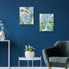 set Of 2) 16 X 20 Hydrangea Portraits I And Ii By Studio Arts Canvas Art  Prints - Masterpiece Art Gallery : Target