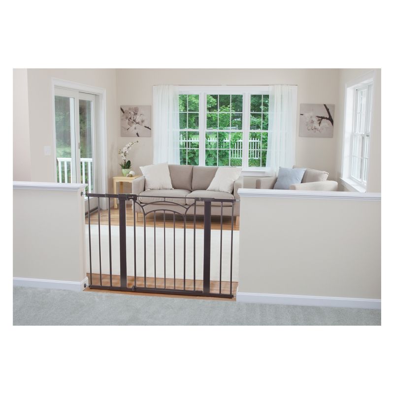 Safety 1st Easy Install Tall &#38; Wide Walk Through Baby Gate 29&#34;-47&#34;, D&#233;cor, 2 of 6