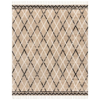 Gertmenian Rafe Stellan Modern Argyle Microfiber Polyester Indoor Area Rug