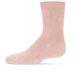 Memoi Toddler's and Kids' Basic Soft Rayon from Bamboo Crew Socks - 1 of 3