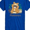 Men's - Pokémon - Bidoof Cafe Short Sleeve Graphic T-Shirt - 2 of 4